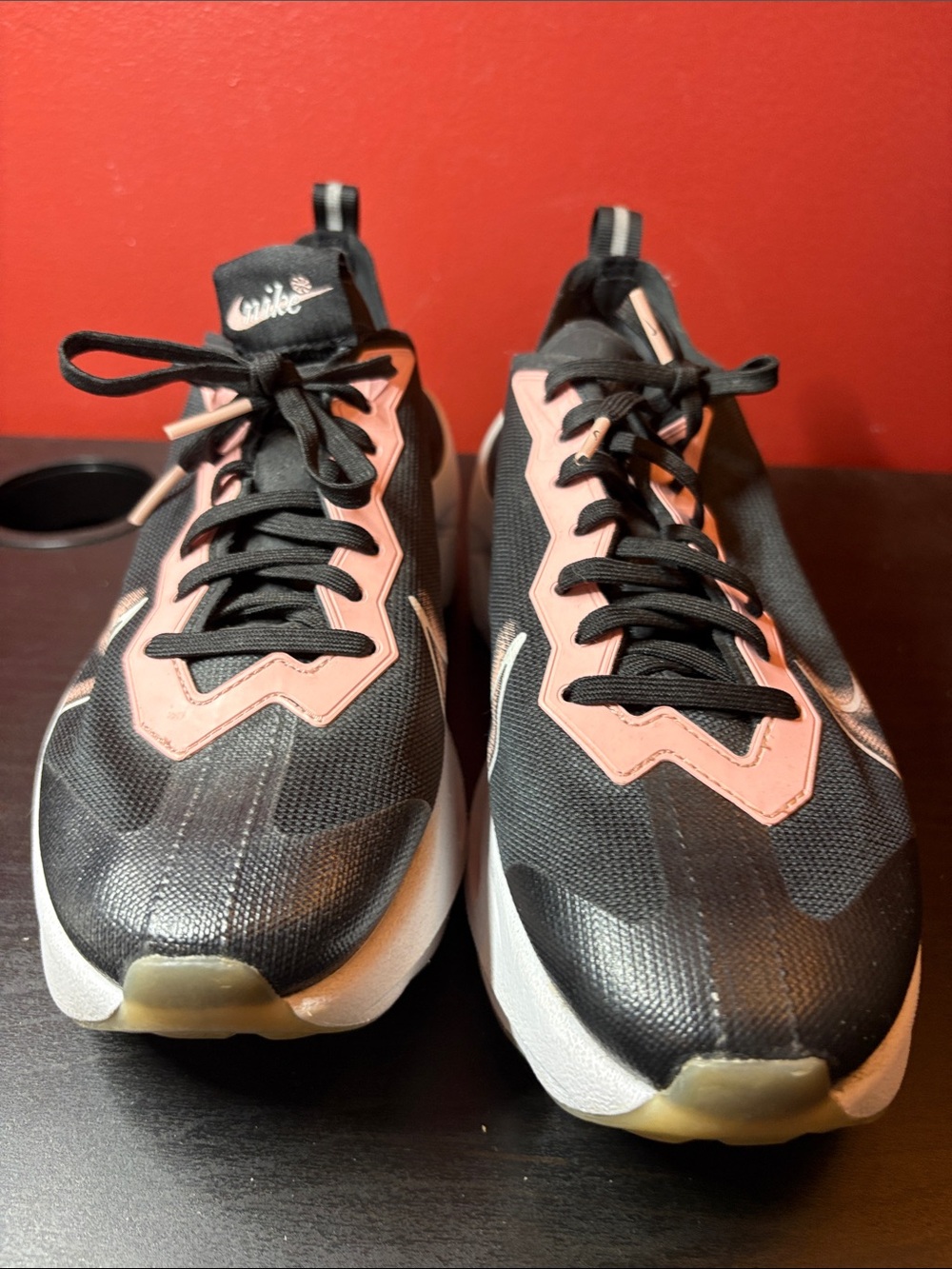 Nike Women’s Black and Pink Athletic Sneakers